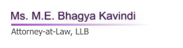 Ms. M.E. Bhagya Kavindi     Attorney-at-Law, LLB